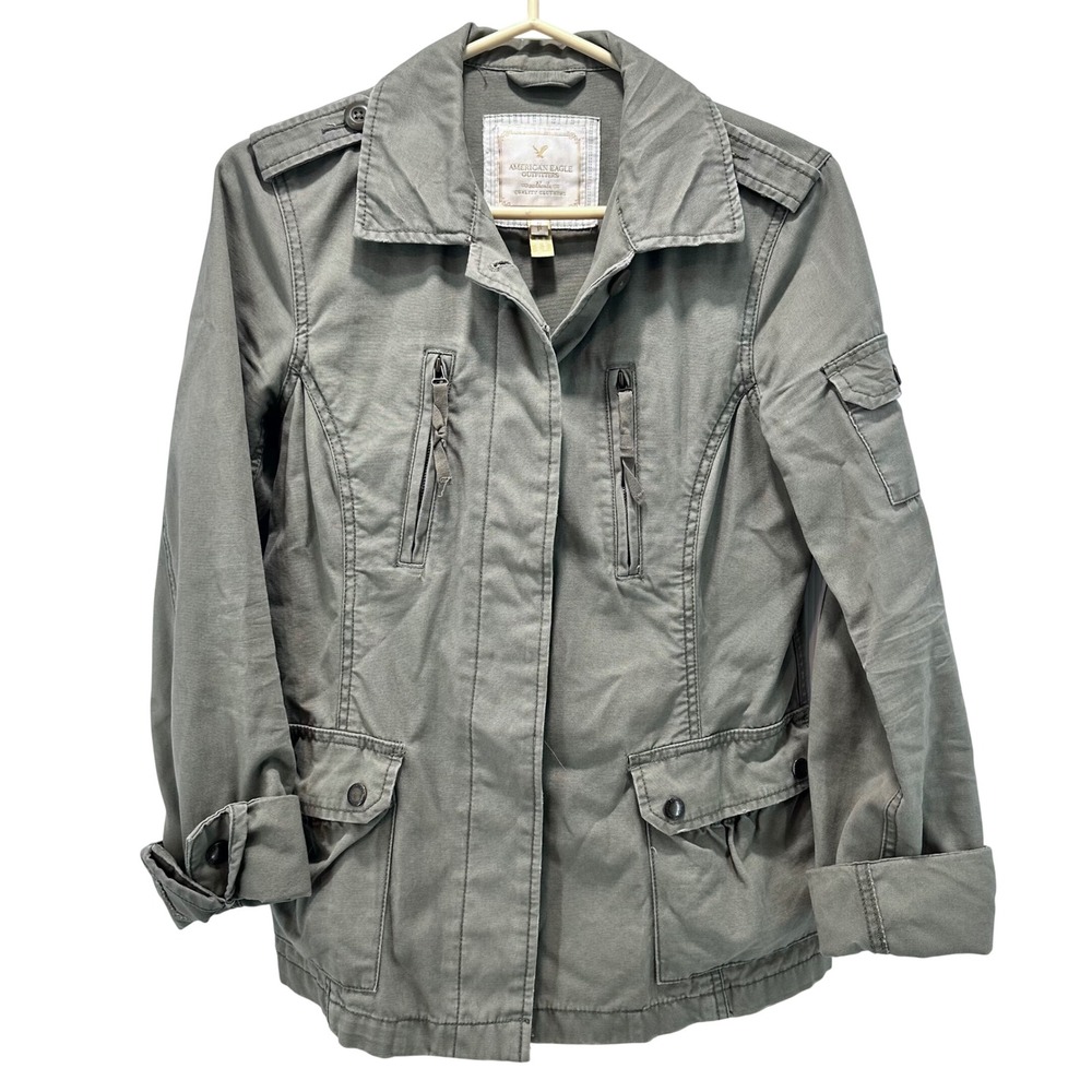 American Eagle Outfitters Utility Jacket Military‎ Style Women's S